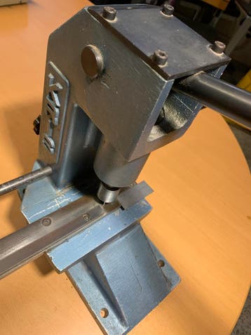 KRIS Channel Cutting Press – professionele channelschaar, Ophalen, Gebruikt