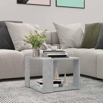 Salontafel 40x40cm | Laatste Stuk! | Retourdeal, Minder dan 50 cm, Gebruikt, Vierkant, Minder dan 50 cm