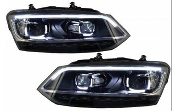 Koplampen Led Dynamisch Geschikt Voor Polo 6R 6C 2009-2017, Ophalen of Verzenden, Nieuw, Volkswagen