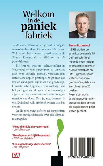 Welkom in de paniekfabriek / EW Boeken 9789463480802, Verzenden, Gelezen, Simon Rozendaal