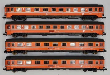 Roco N - 2280B/2261A/2262A - Modeltrein personenwagen (4) -, Nieuw