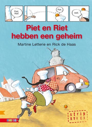 Piet en Riet hebben een geheim / AVI strip - Martine, Verzenden, Gelezen, Martine Letterie