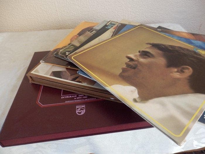 Jacques Brel - Jacques Brel, 21 records / 2 box sets etc -, Cd's en Dvd's, Vinyl Singles