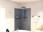 Wandtegel Rak Frammenti Kleinformaat Blauw Glans 7,5x40, 40 tot 60 cm, Nieuw, 10 m² of meer, Wandtegels