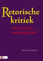9789012583091 Retorische kritiek | Tweedehands, Verzenden, Zo goed als nieuw, A. Braet