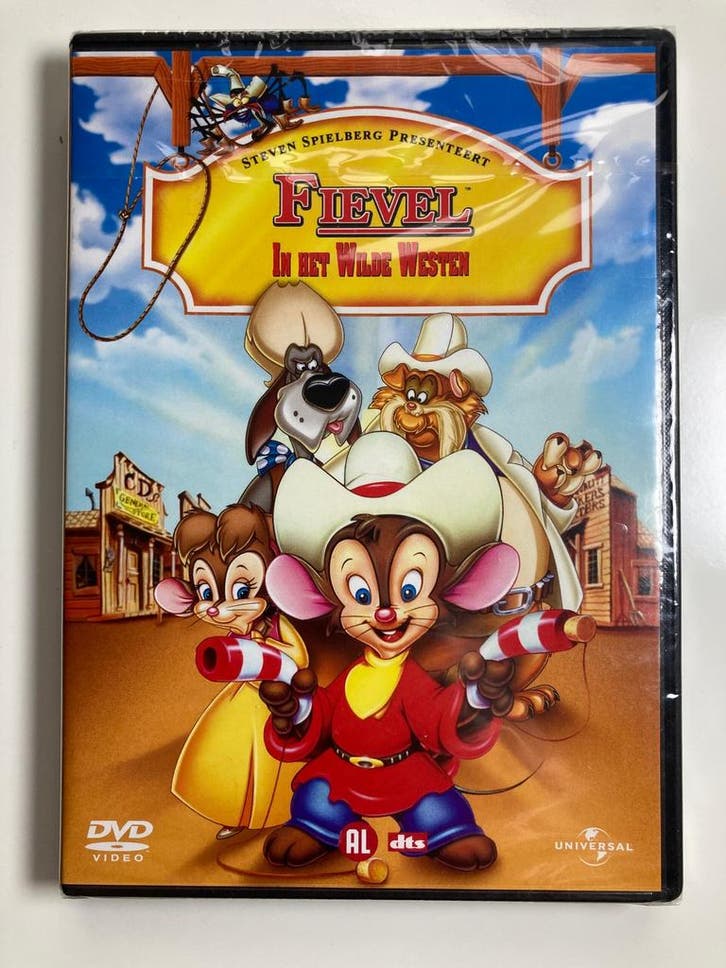 FIEVEL IN HET WILDE WESTEN (IN SEAL) (DVD), Cd's en Dvd's, Dvd's | Overige Dvd's, Gebruikt, Verzenden