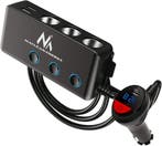 Auto laadstation - 10.2A - 4x USB + USB-C - Met houder, Ophalen of Verzenden, Nieuw