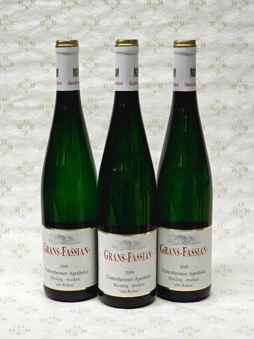 2009 Grans-Fassian, Trittenheimer Apotheke alte Reben, Verzamelen, Wijnen