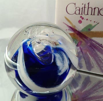 Caithness - ZELDZAAM! - NO RESERVE! - Presse-papier - White