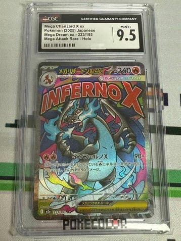 Pokémon - 1 Graded card - Charizard - CGC 9.5 - Scarlet &, Nieuw