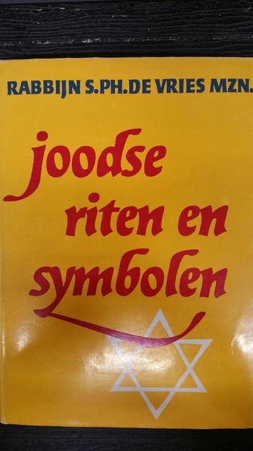 Joodse riten en symbolen - S.P. de Vries 9789029554633, Verzenden, Gelezen, S.P. de Vries