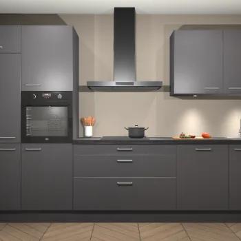 Onyxgrijze keuken Ankara 21730, Verzenden, Nieuw