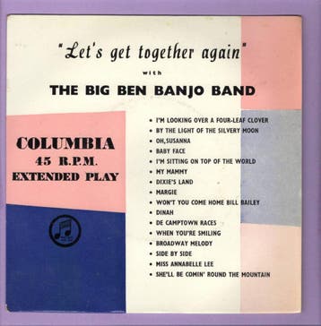 Big Ben Banjo Band, The – Lets Get Together Again (EP) (1-7, Cd's en Dvd's, Vinyl Singles, Ophalen of Verzenden, Nieuw in verpakking