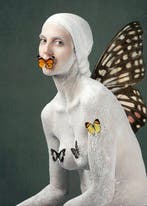 Elena Paraskeva - Chrysallis (GERMAN ETCHING) -XL, Antiek en Kunst