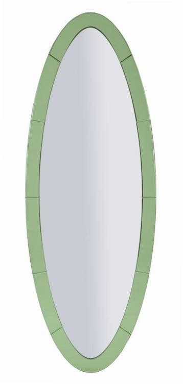 OSLO WANDSPIEGEL GROEN CM 55X2X150 ( BINNENSPIEGEL AFMETING, Ophalen of Verzenden, Nieuw