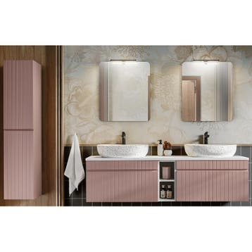 Badkamermeubel Rosa Uno 180CM (Badkamermeubels), Huis en Inrichting, Badkamer | Badkamermeubels, Ophalen of Verzenden, Nieuw