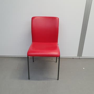 Bert Plantagie stoel - rode lederen bekleding, Ophalen of Verzenden, Nieuw