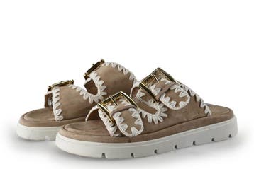 Maruti Slippers in maat 39 Beige, Slippers, Verzenden, Beige, Zo goed als nieuw