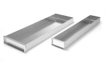 Bakvorm | Afneembaar zijpaneel | tot 220 °C | 580x100x(H).., Verzenden, Nieuw in verpakking