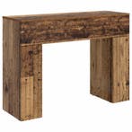 vidaXL Salontafel Oud hout 102 x 35 x 75 cm Bewerkt hout, Huis en Inrichting, Minder dan 50 cm, Verzenden, Vierkant, Nieuw