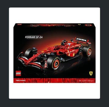 Lego Set - 42207 - Technic - LEGO Technic Ferrari SF-24, Nieuw