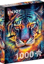 Tiger Resilience Puzzel (1000 stukjes) | Enjoy Puzzle -, Hobby en Vrije tijd, Denksport en Puzzels, Verzenden, Nieuw