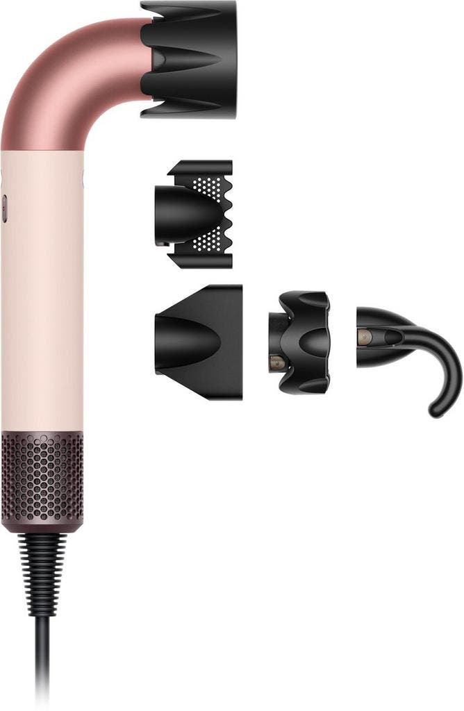 Dyson Supersonic r Straight+Wavy - Föhn - Ceramic Pink/Rose, Sieraden, Tassen en Uiterlijk, Uiterlijk | Haarverzorging, Verzenden
