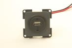 Presto Contactdoos 1x USB Lader 12V Inbouw S-10.000 Grijs, Nieuw