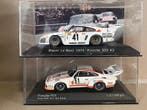 Minichamps & Spark 1:43 - Modelauto (2) - Lot of 2 x Porsche, Hobby en Vrije tijd, Modelauto's | 1:5 tot 1:12, Nieuw