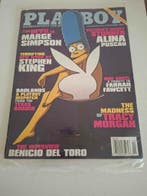 Playboy Magazine Marge simpson limited edition nieuw in seal, Verzenden, Nieuw