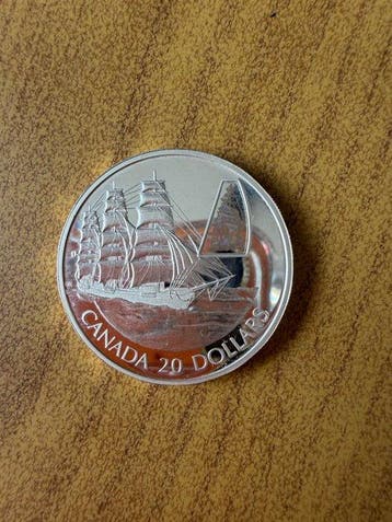 Canada. 20 Dollars 2002 “William D. Lawrence PROOF (Zonder