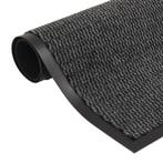 vidaXL Droogloopmat rechthoekig getuft 40x60 cm antraciet, Verzenden, Nieuw