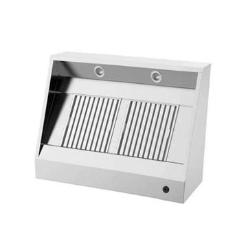 HCB Afzuigkap - schuin model - 140 cm - RVS, Zakelijke goederen, Horeca | Keukenapparatuur, Verzenden, Nieuw in verpakking, Overige typen
