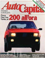 1985 AUTOCAPITAL MAGAZINE 04 ITALIAANS, Nieuw, Author