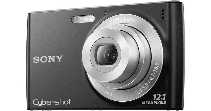 Sony Cyber-Shot DSC-W510 Digitale Compact Camera - Zwart (In, Audio, Tv en Foto, Fotocamera's Digitaal, Zo goed als nieuw, Verzenden