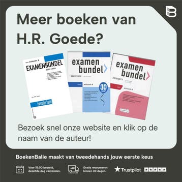 wiskunde C / Vwo 2014/2015 / Examenbundel - H.R. Goede, Verzenden, Zo goed als nieuw, H.R. Goede