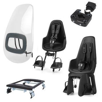 Bobike One compleet pakket met extra voordeel Urban Black, Verzenden, Nieuw