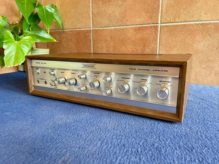Superscope - QA-420 Quadrophonic Solid state geïntegreerde, Audio, Tv en Foto, Radio's
