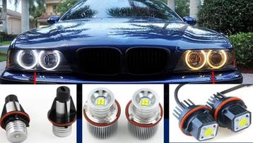BMW Angel Eyes LED lampen set 1-5-6 of 7 serie X3 en X5, Verzenden