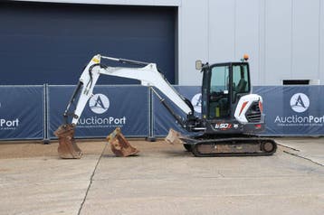 Veiling: Rupsgraafmachine Bobcat E50Z Diesel 31kW 2021, Ophalen, Graafmachine