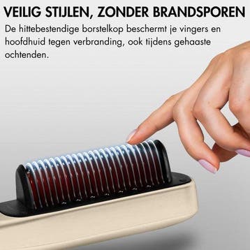 2dekans | Sansbeauté® Stoomstijltang PRO - Stoom Stijltang -, Sieraden, Tassen en Uiterlijk, Uiterlijk | Haarverzorging, Ophalen of Verzenden