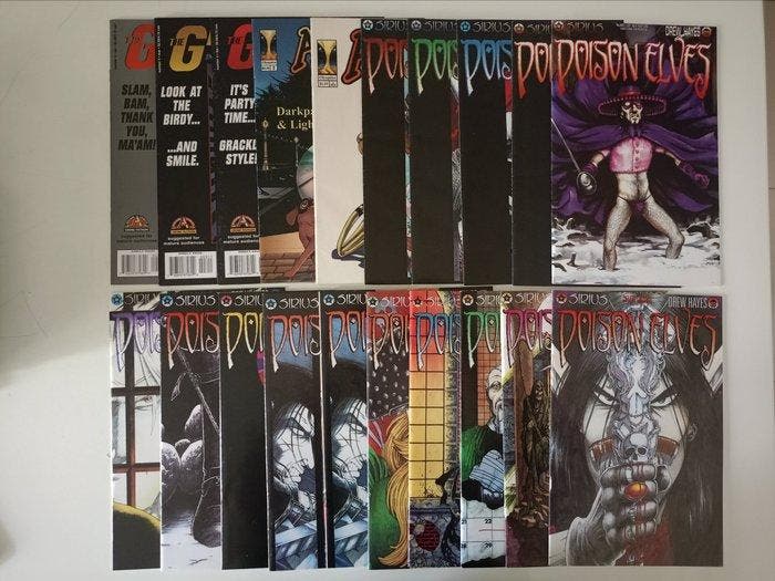 Poison Elves Vari - Collezione Indie Comics - 20 Comic,, Boeken, Strips | Comics