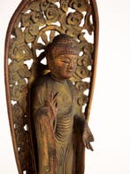 Buddha Amitabha standing statue  Amida Nyorai - Beeld