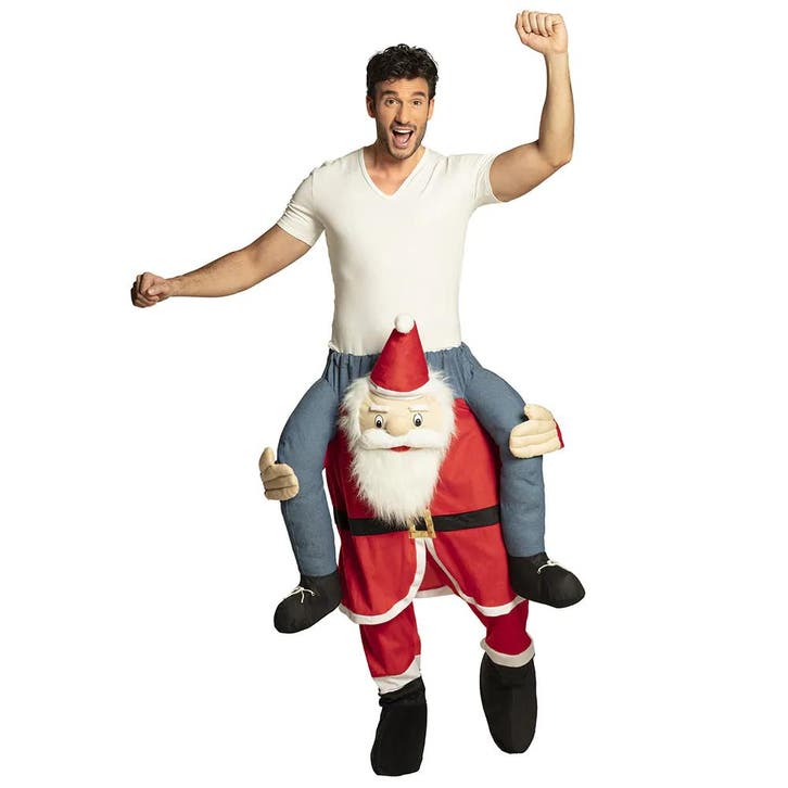 Carry Me Kostuum Funny Santa, Kleding | Dames, Carnavalskleding en Feestkleding, Nieuw, Ophalen of Verzenden