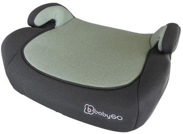 BabyGo Melange Green 125-150 cm i-Size Booster, Verzenden, Nieuw, 22 t/m 36 kg, Autogordel