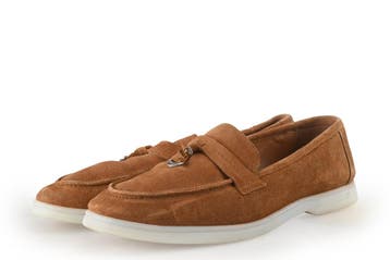 Dune London Loafers in maat 38 Bruin, Kleding | Dames, Schoenen, Bruin, Verzenden, Overige typen, Zo goed als nieuw
