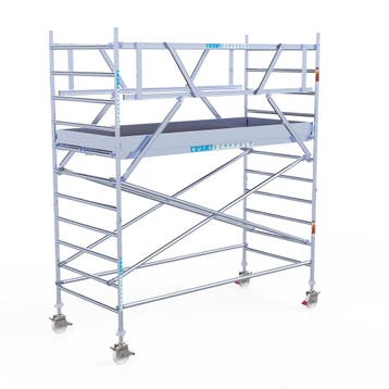 Rolsteiger Original 135x305 4,2m werkhoogte vrijstaand, Verzenden, Nieuw, Rolsteiger of Kamersteiger, 2 tot 5 meter