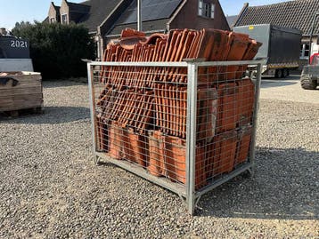 Lot dakpannen Belfeld 260stuks incl. bak (Diverse), Verzenden, Nieuw