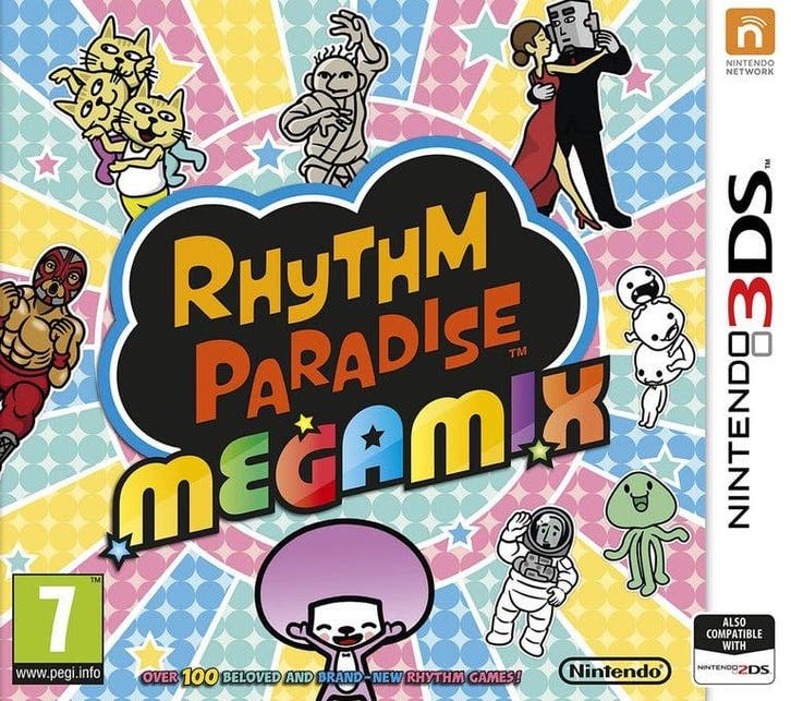Rhythm Paradise Megamix [Nintendo 3DS], Spelcomputers en Games, Games | Nintendo 2DS en 3DS, Zo goed als nieuw, Ophalen of Verzenden