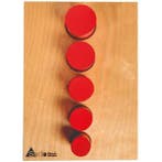 Montessori Serio Cilinders (rood) ex houder, Boeken, Verzenden, Nieuw